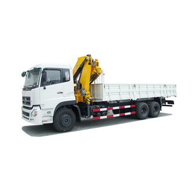 6x4 Truck Mounted Crane Dengan 6,3 Ton Knuckle Boom Crane
